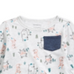 First Impressions Baby Boy's Forest Friends T-Shirt Gray Size 18MOS