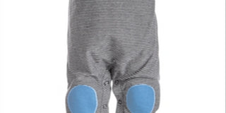 First Impressions Baby Boy's Textured Patch Jumpsuit Gray Size 6-9MOS