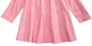 First Impressions Baby Girl's Butterfly Print Dress Pink Size 3-6MOS