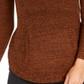 Style & Co Women's Envelope Neck Sweater Brown Size -Petite M