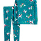 Carter's Toddler Girl's 2 Pc Snug Fit Cotton Holiday Unicorn Pajamas Set Blue Size 2T