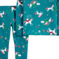Carter's Toddler Girl's 2 Pc Snug Fit Cotton Holiday Unicorn Pajamas Set Blue Size 2T