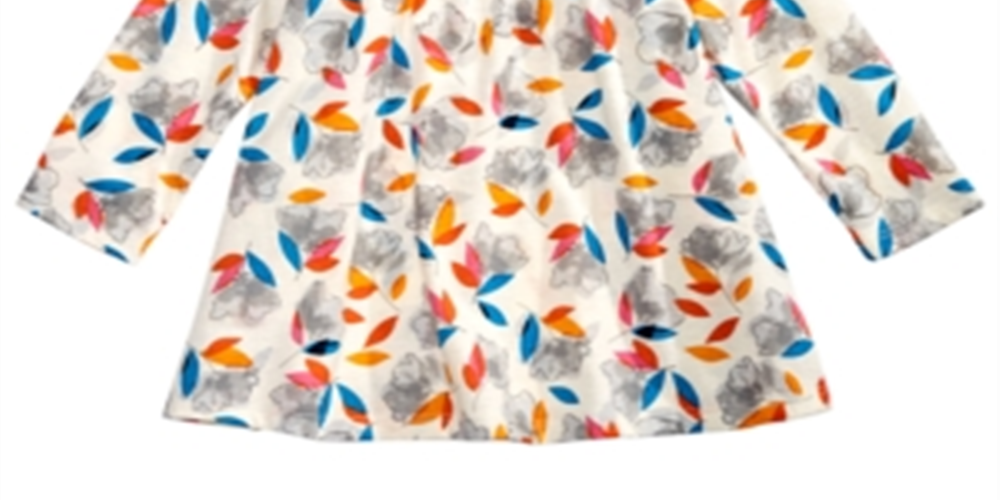 First Impressions Baby Girls Floral-Print Dress  White Size 18 Months