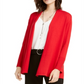 Alfani Women's Snap Sleeve Open Cardigan Red Size Medium