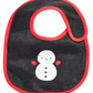 First Impressions Baby Boy's Snowman Bib Gray Size Regular
