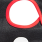 First Impressions Baby Boy's Snowman Bib Gray Size Regular