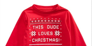 First Impressions Infant Boy's Cotton Holiday T-Shirt Red Size 3-6 M
