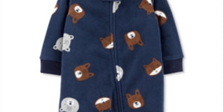 Carter's Baby Boy's Animals Footed Sleep and Play Blue Size Newborn