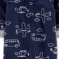 Carter's Boy's Airplane Microfleece Footie Blue Size 3MOS