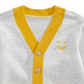 First Impressions Baby Boy's Smiley Face Cardigan Gray Size 6-9MOS