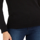 Charter Club Women's Colorblocked Mixed Stitch Sweater Blue Size Small