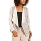 INC International Concepts Women's Printed Moleskin Topper Blush Size Small