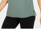 JM Collection Women's Grommet Trim Top Green Size X-Large