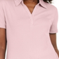 Karen Scott Women's Cotton Eyelet Collar Top Pink Size Small