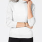 Karen Scott Women's Luxsoft Turtleneck Sweater White Size Petite L