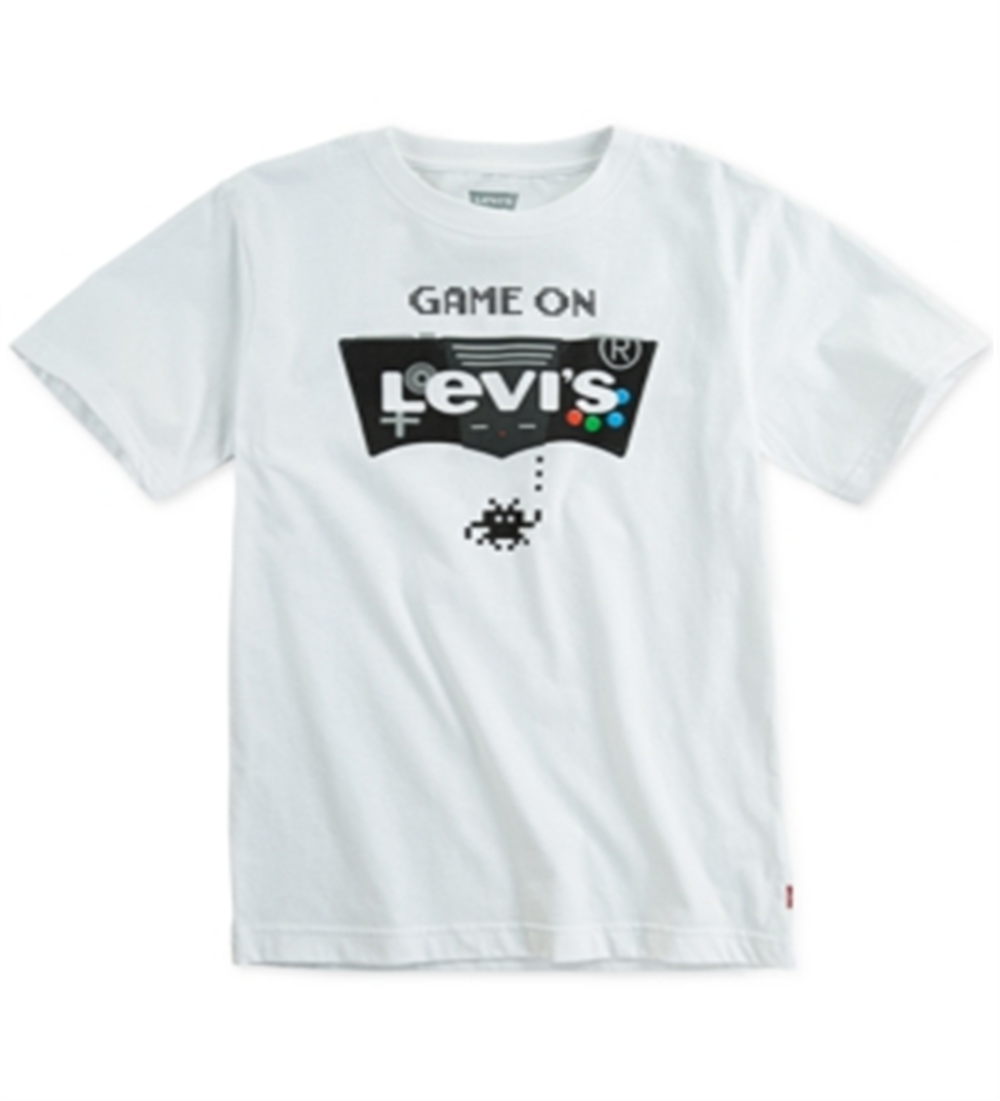 Levi's Toddler Boy's Game on Logo T-Shirt White Size 4T