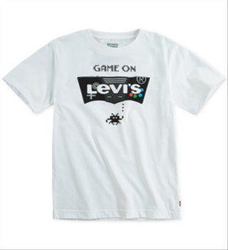 Levi's Toddler Boy's Game on Logo T-Shirt White Size 4T