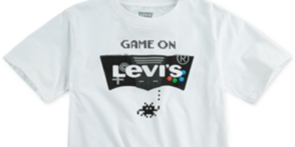 Levi's Toddler Boy's Game on Logo T-Shirt White Size 4T