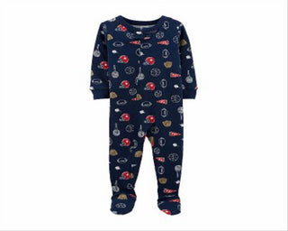 Carter's Boy's PRINT Cotton Sport Blue Size 24MOS