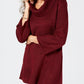 Karen Scott Women's Long Sleeve Cowl Neck Sweater Red Size Petite X-Large