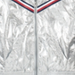 Tommy Hilfiger Big Girl's Hooded Metallic with Faux Fur Trim Jacket Silver Size 12-14