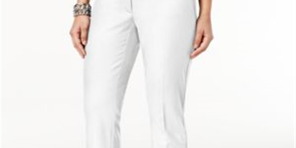 Alfani Women's Skinny Pants White Size 6 Petite