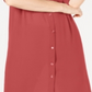 Alfani Women's Opulent Tunic Blouse Red Size X-Large