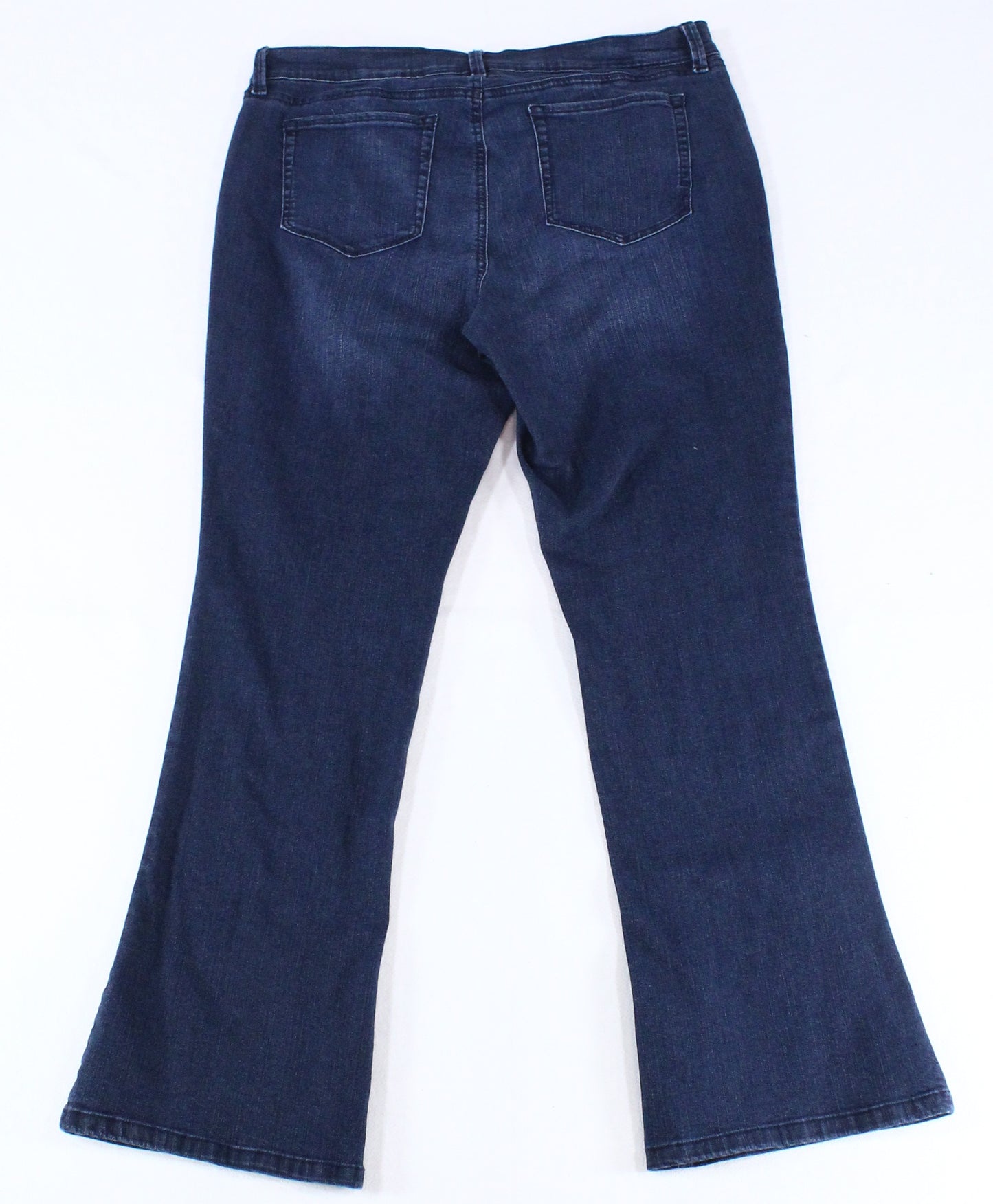 Style & Co Women's Tummy Control Bootcut Jeans Blue Size 16 S