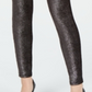 Michael Kors Women's Metallic Foil Pull on Leggings Gray Size Small