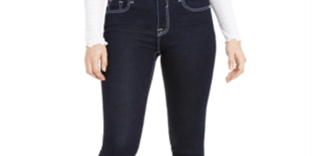 Vigoss Jeans Women's Ace High Rise Skinny Jeans Blue Size 25