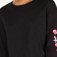 Rebellious One Junior's Cotton Tokyo Graphic T-Shirt Black Size Large