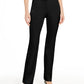 Alfani Women's Belted Wide Waistband Trouser Pants  Black Size 16 Petite