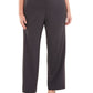 Calvin Klein Women's Plus Highline Straight Leg Dress Pants Gray Size Petite Small