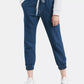 Levi's Women's Jet Set Cotton Denim Jogger Pants Blue Size X-Small