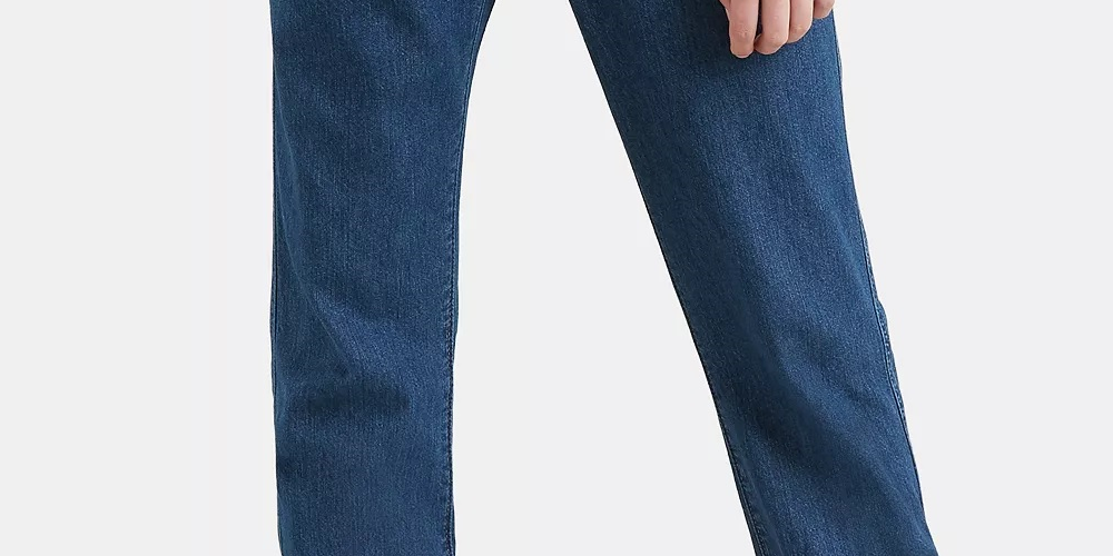 Levi's Women's Jet Set Cotton Denim Jogger Pants Blue Size X-Small