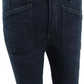 Free People Women's Ivy Skinny Jeans Navy Size 26