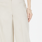 Alfani Women's Wide Leg Linen Pants Beige Size 10 Petite