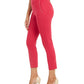 Thalia Sodi Women's Embellished Skinny Cropped Trousers Pink Size Small