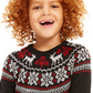 Charter Club Little Boys Fair Isle Family Sweater Black Size 6