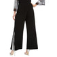 MSK Women's Sequin Inset Wide Leg Party Pants Size Petite X-Large