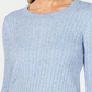 Karen Scott Women's Cable Knit Sweater Blue Size X-Small
