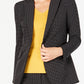 Anne Klein Women's Microdot Blazer Black Size 6