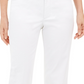 Charter Club Women's Cropped Straight Leg Pants White Size 6