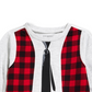 First Impressions Baby Boy's Vest-Print T-Shirt  Med Gray Size 12MOS