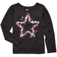 Epic Threads Toddler Girl's Butterfly Star T-Shirt Black Size 2T