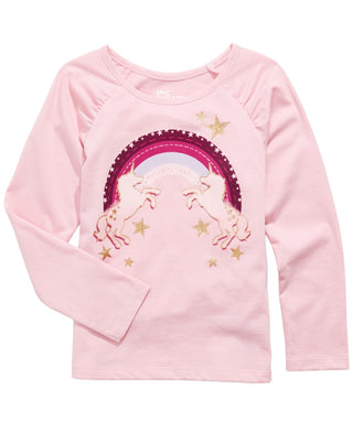 Epic Threads Toddler Girl's Rainbow Unicorns T-Shirt  Pink Size 2T