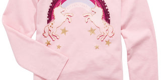 Epic Threads Toddler Girl's Rainbow Unicorns T-Shirt  Pink Size 2T