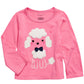First Impressions Baby Girl's Cotton Long Sleeve Poodle T-Shirt Pink Size 24MOS