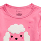 First Impressions Baby Girl's Cotton Long Sleeve Poodle T-Shirt Pink Size 24MOS