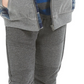 Epic Threads Big Boy's Moto Knit Jogger Pants Gray Size Large
